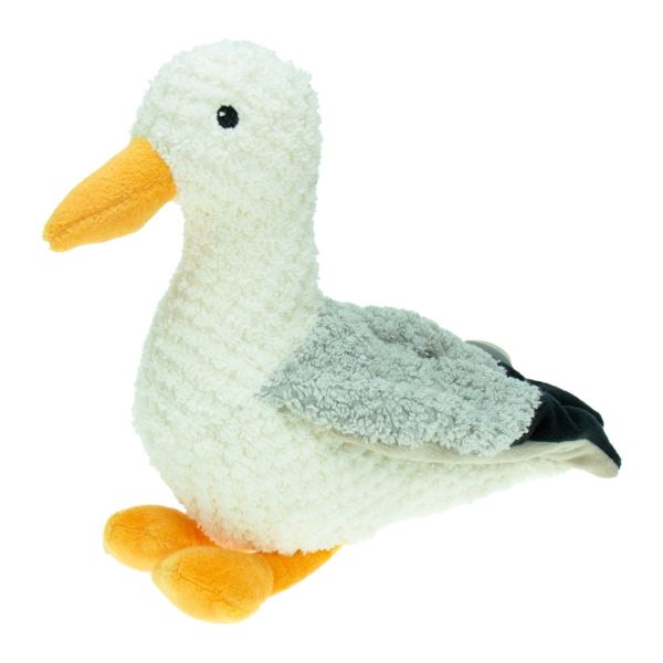 Plüsch Möwe gehäkelt 18 cm