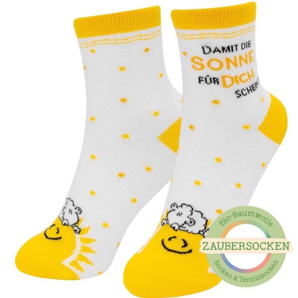 Zaubersocken "Damit die Sonne für Dich scheint" Gr. 36-40