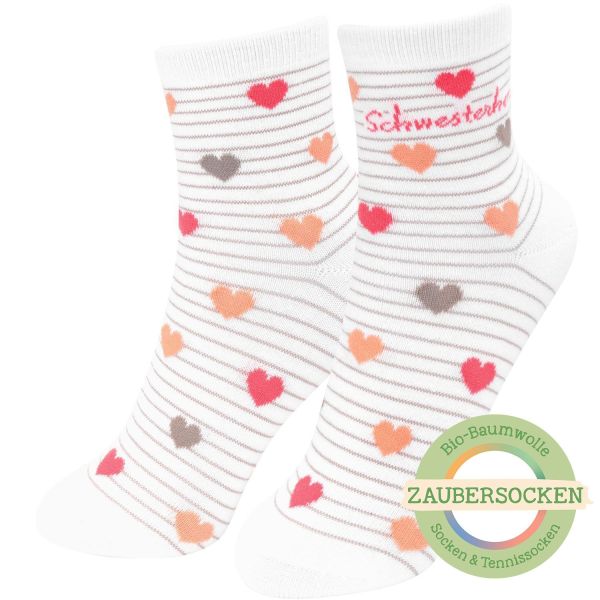 Zaubersocken "Schwesterherz" Gr. 36-40