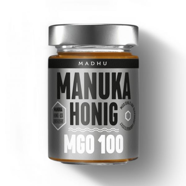 Madhu Manuka Honig MGO100, 250g