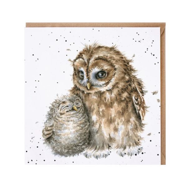 Wrendale Klappkarte "Owl-Ways By Your Side"