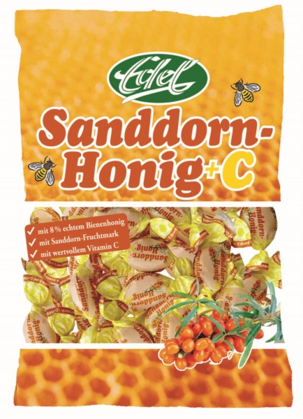 Edel Sanddorn-Honig-Bonbons, 90g