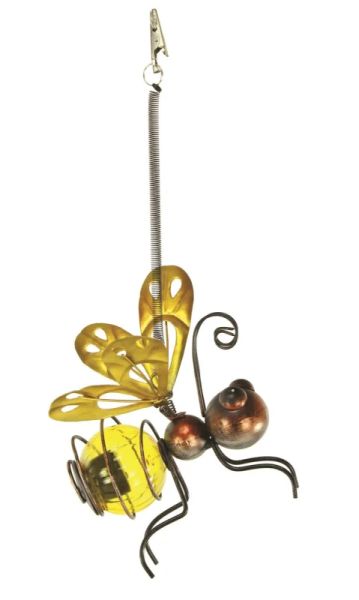 Solar-Biene mit Feder