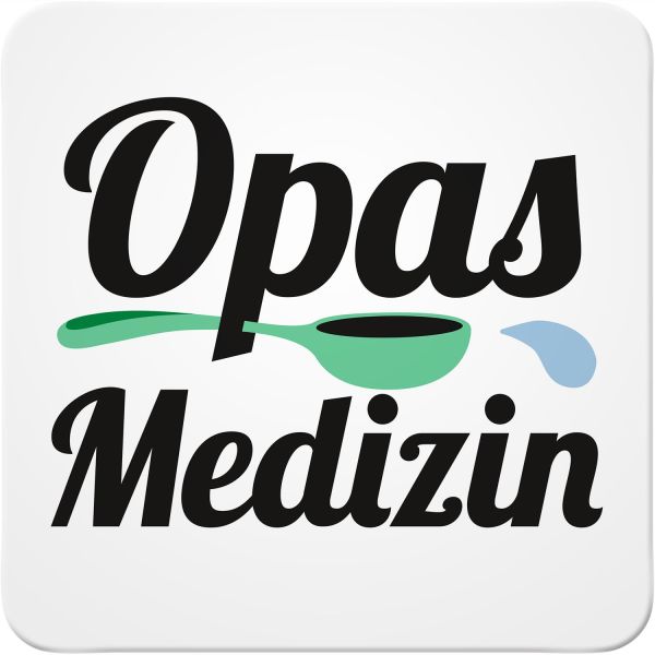 Untersetzer " Opas Medizin "
