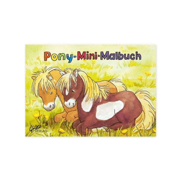 Mini-Malbuch Ponys