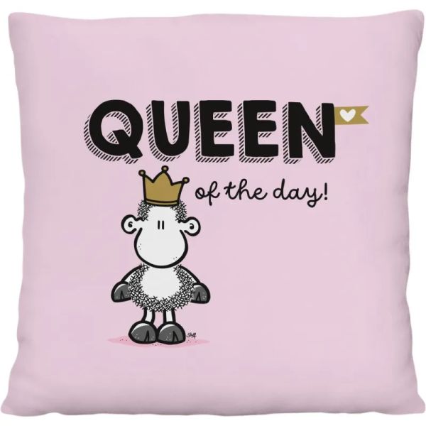 Plüschkissen "Queen of the Day"