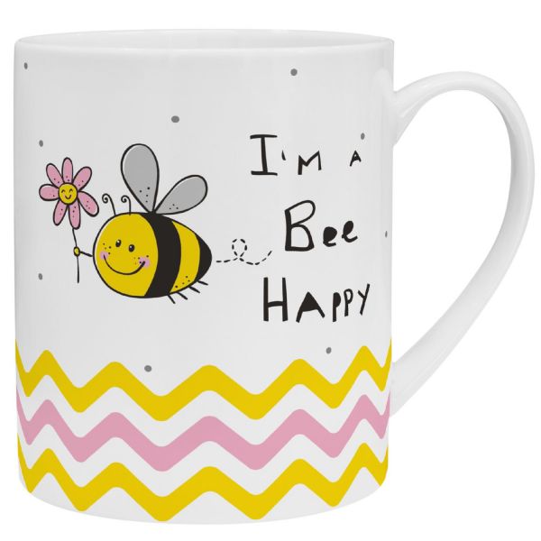 XL-Tasse mit Blumensamen »I'm a Bee Happy«