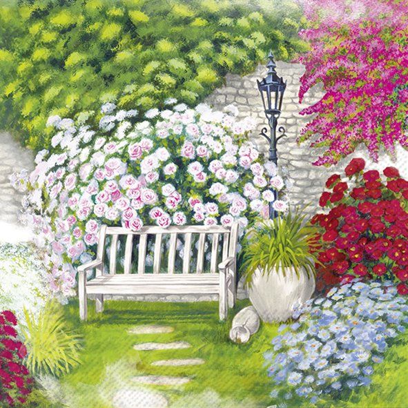 Lunch-Servietten "Your Garden"