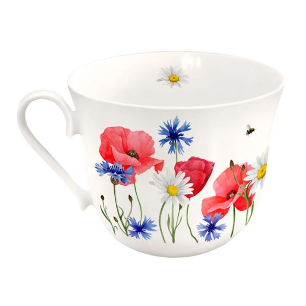 Tasse "Blumenmeer" in Geschenkverpackung