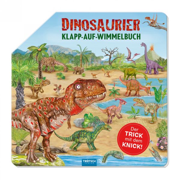 Klapp-Auf-Wimmelbuch Dinos