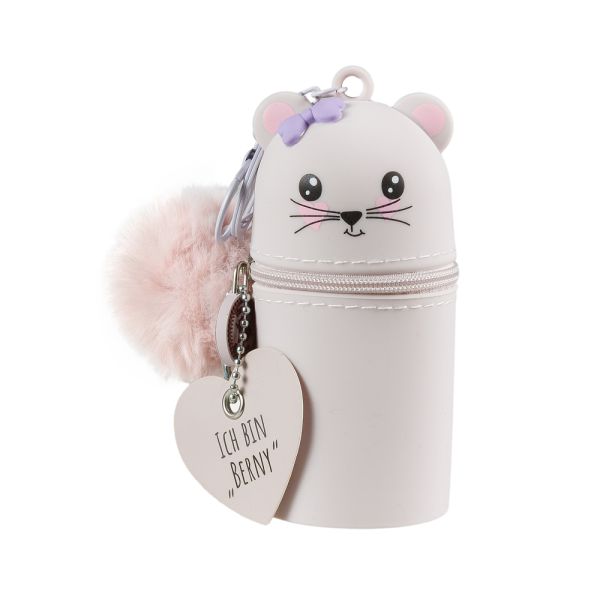 Mini Silikon Anhänger Maus „Berny“