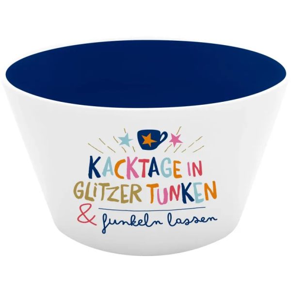 Schale" Kacktage in Glitzer tunken & funkeln lassen"