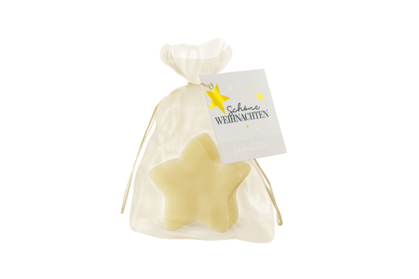 Schafsmilchseife Weihnachten "Stern", 25 g
