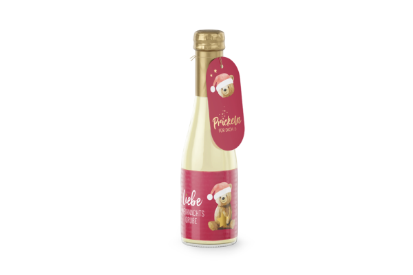Sekt Prickeln für Dich Happy X-mas "Bär". 0,2 l