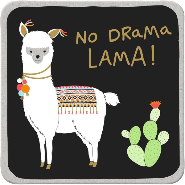 Untersetzer "No Drama Lama !"