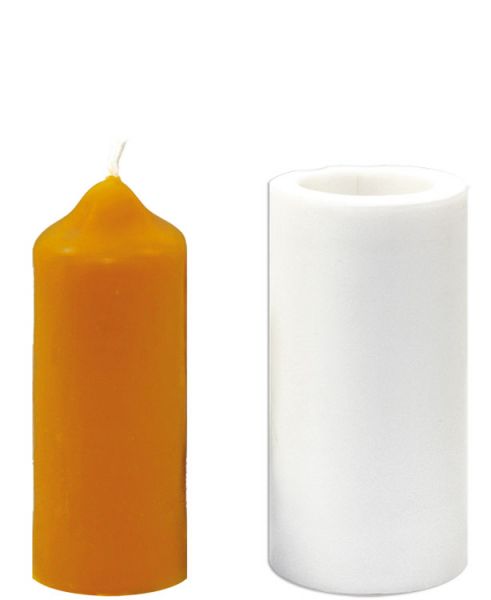 Kerzen-Gießform Stumpen, 12 x 4,5 cm