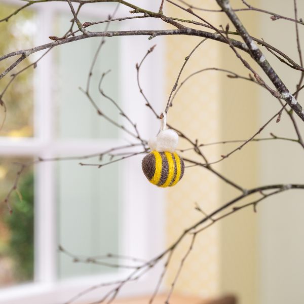 Filz-Anhänger Biene