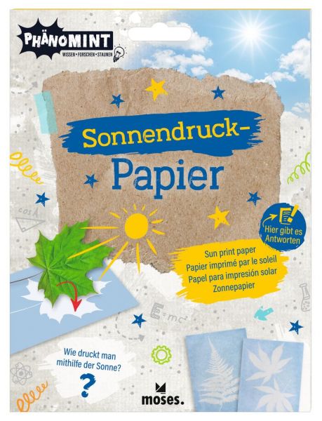 Phänomint - Sonnendruck Papier
