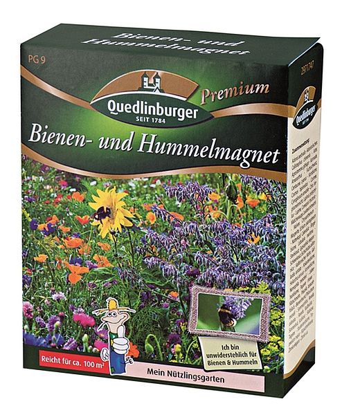 Quedlinburger Saatgut Bienen- und Hummelmagnet