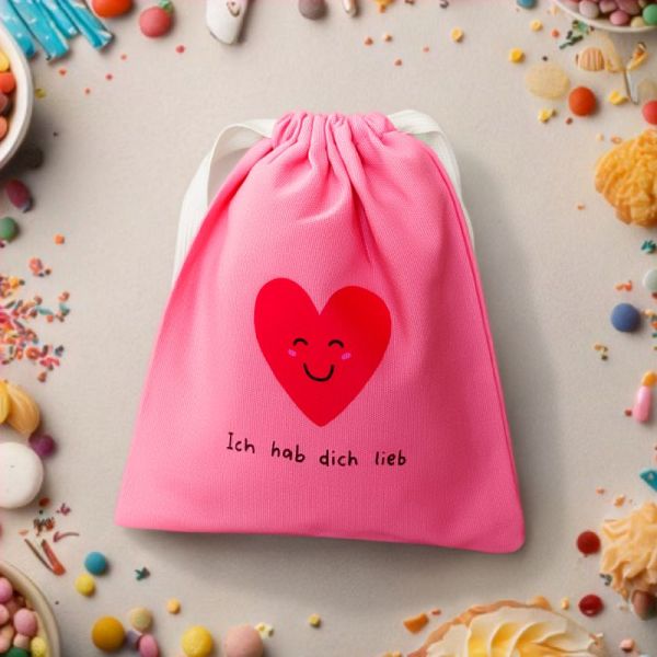 Geschenk Säckchen - Ich hab Dich lieb