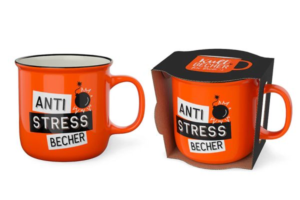 Kultbecher "Mann" Anti Stress Becher, 250 ml