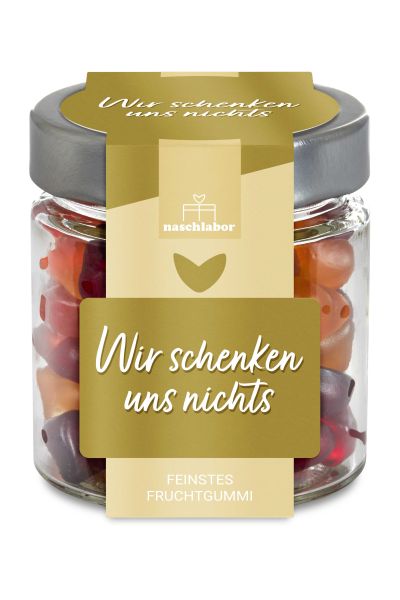 Fruchtgummis im Glas - Wir schenken uns nichts, 120 g