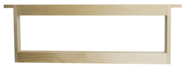 Wabenhonig-Rähmchen Zander flach 159 mm für 4 Holzrähmchen