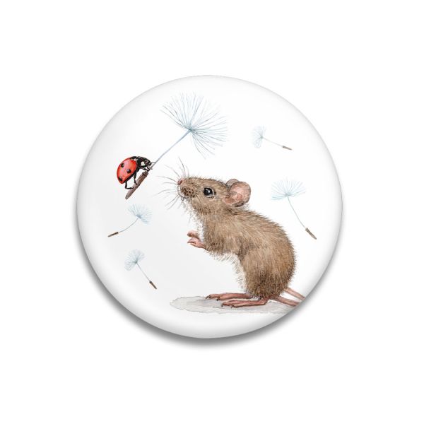 MALUU Dekomagnet Lucky Mouse