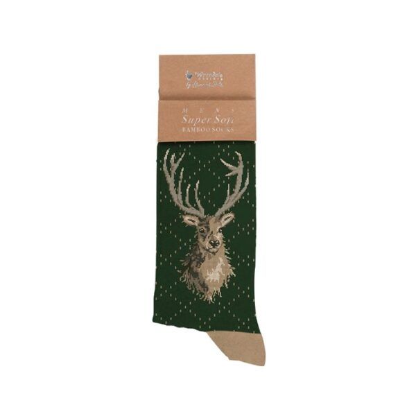 Wrendale Herren-Socken " Portrait of a Stage", Gr. 41 -46