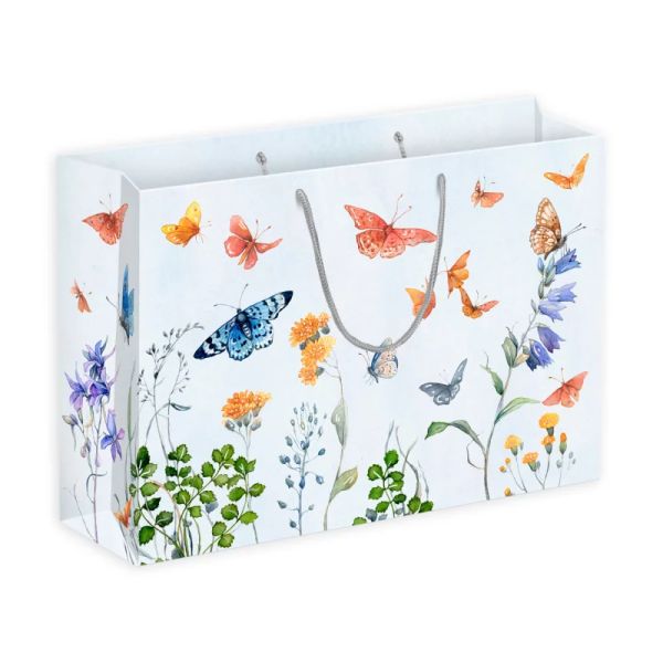 Geschenktüte Schmetterlingswiese, maxi