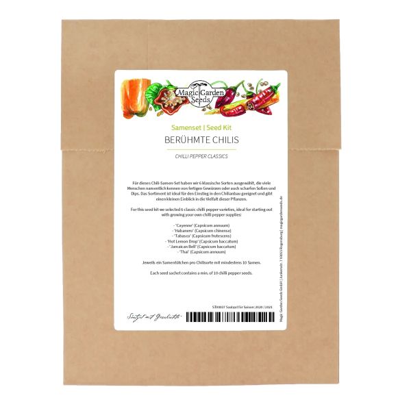 Berühmte Chilis - Samenset