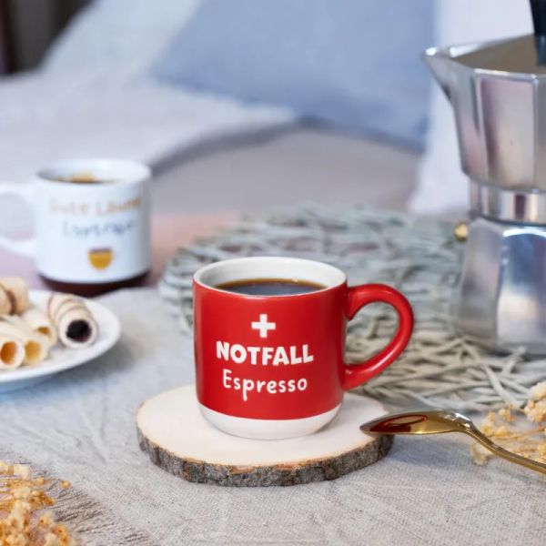 Espressotasse "Notfall Espresso!"