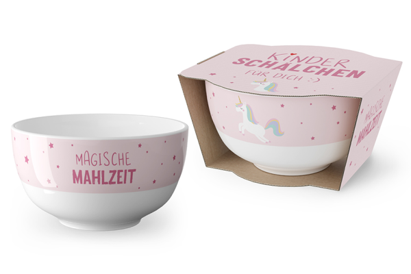 Kinderschale Einhorn