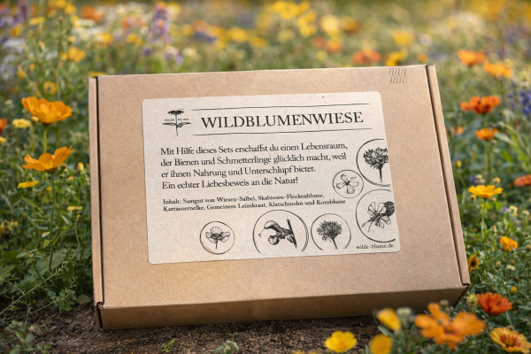 Saatgut-Set "Wildblumenwiese"