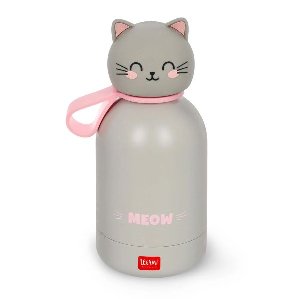 Legami Thermosflasche für Kinder - Kitty - Ladybug - Hot & Cold