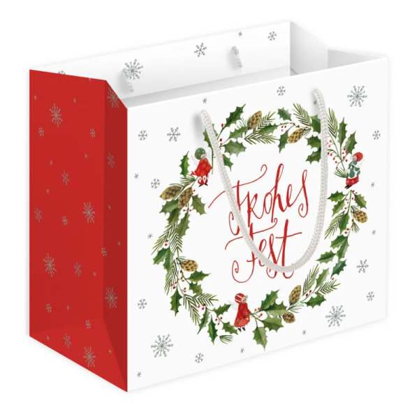 Geschenktüte " Weihnachtsengel " klein