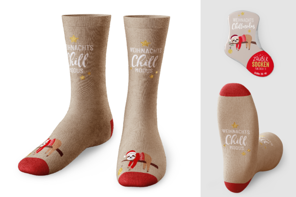 Zaubersocken X-mas "Chiller" Gr.36-40-Copy