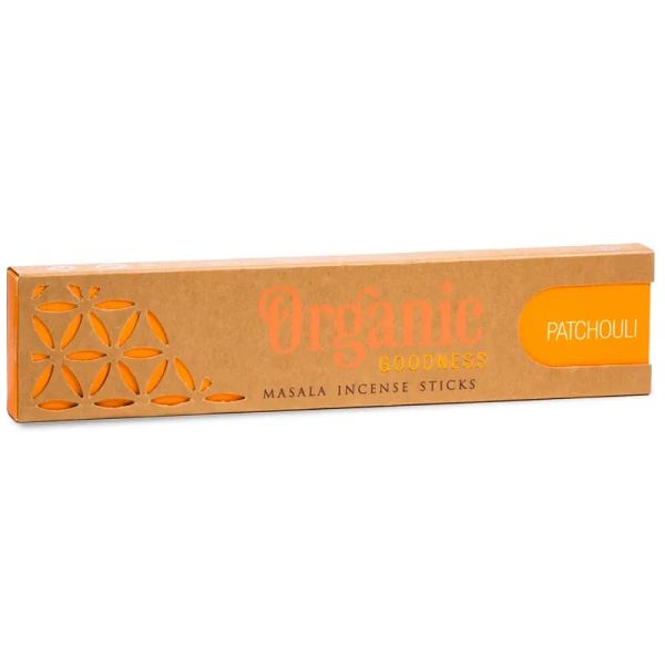 Masala Räucherstäbchen Organic - Patchouli, 15 g