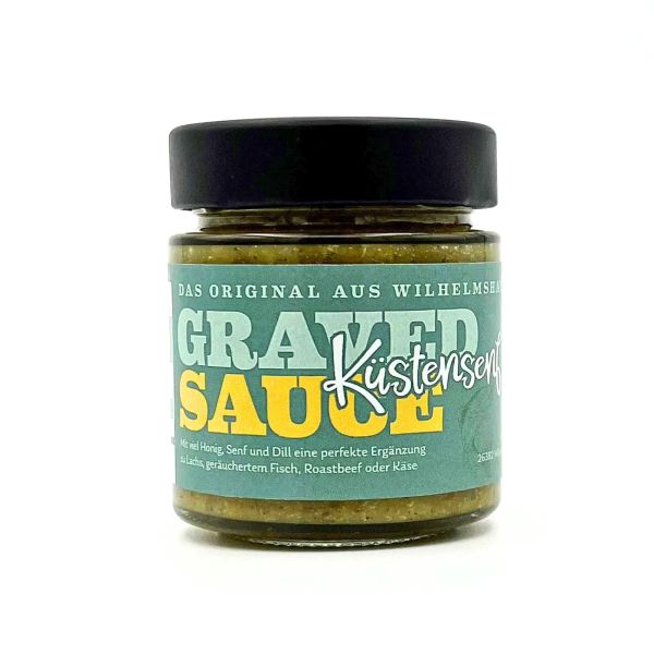 Graved- Soße- Handgemacht mit Honig & Dill, 150 ml