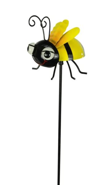 Gartenstecker Biene, metall
