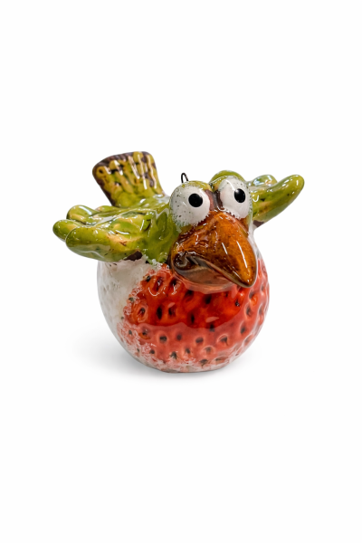 Anhänger Vogel, Keramik