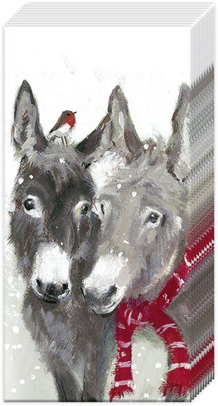 Papiertaschentücher "Pips and Grey"