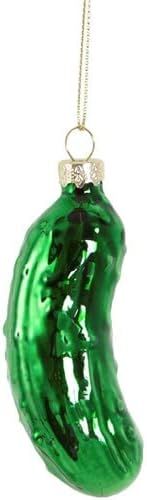 Sass & Belle Weihnachtsbaumschmuck Glas - Gurke