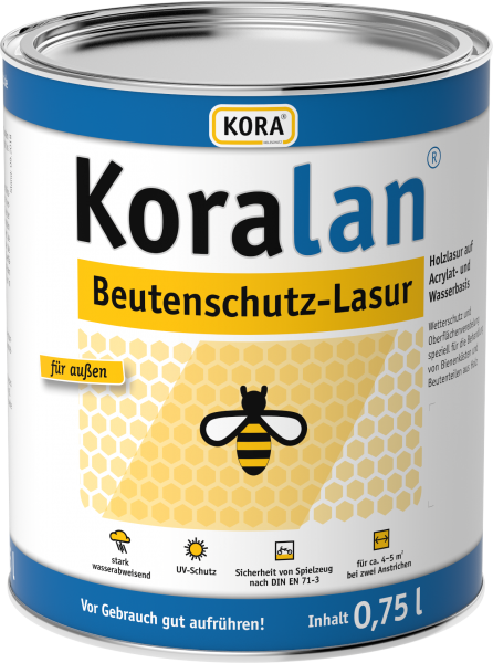 Koralan® Beutenschutz-Lasur, 750 ml