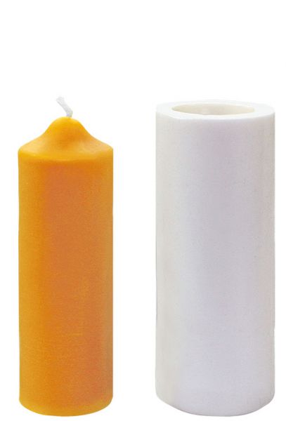 Kerzen-Gießform Stumpen, 17 x 6,5 cm