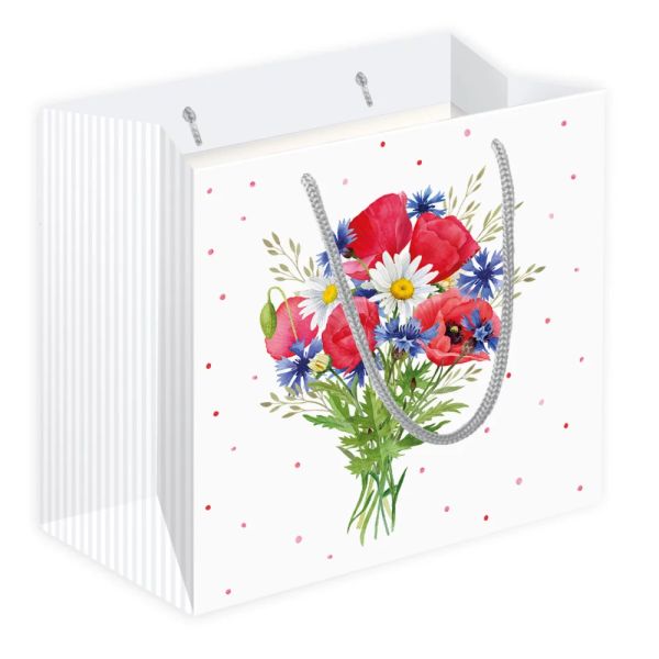 Geschenktüte "Blumenmeer", klein