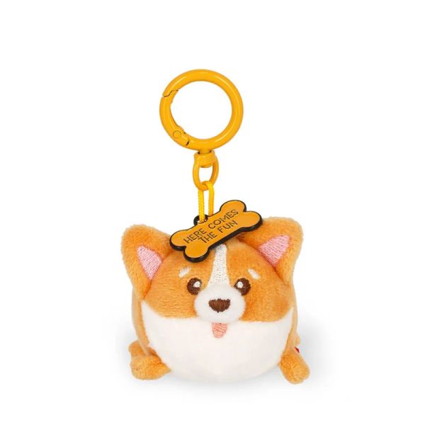 Legami Plüsch-Schlüsselanhänger Super Soft Tiny - Corgi