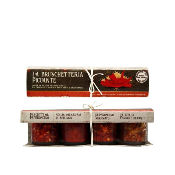 La Bruschetteria Piccante - Aufstriche, 4 x 35 g