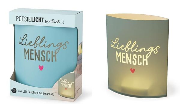 Poesielicht "Lieblingsmensch"