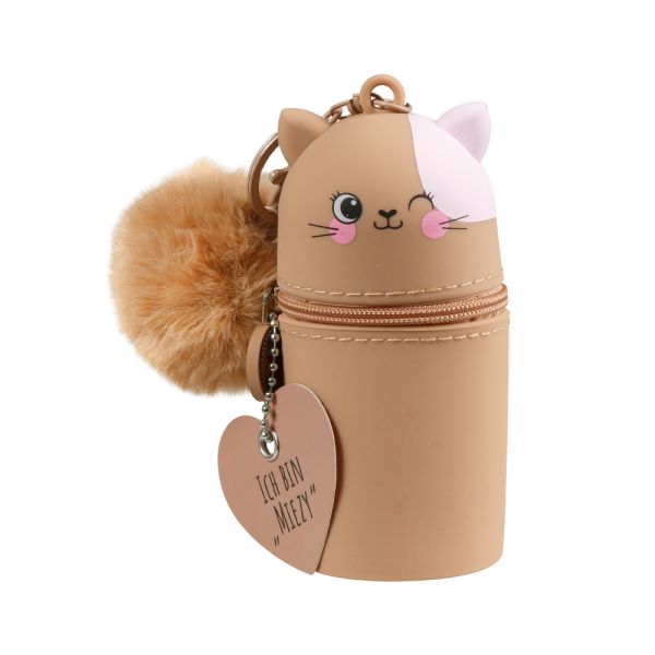Mini Silikon Anhänger Katze „Miezy“